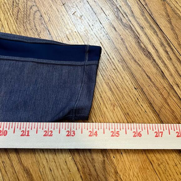 Athleta Leggins Womens Small Ultimate Stash Pocket 7/8 Tight Blue Purple - Picture 9 of 10